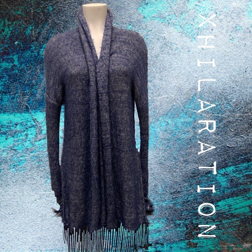 XHILARATION soft fuzzy fringed duster - Picture 3 of 9